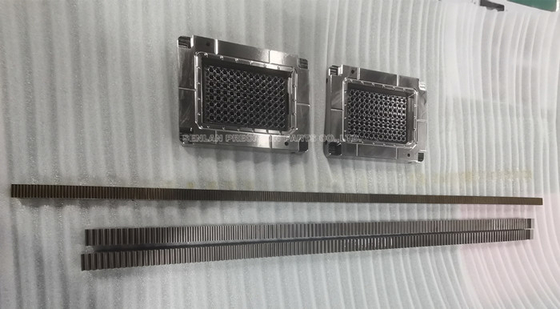dureté 42Cr 48-50 pièces de fond de crémaillère de moulage par injection de traction de noyau