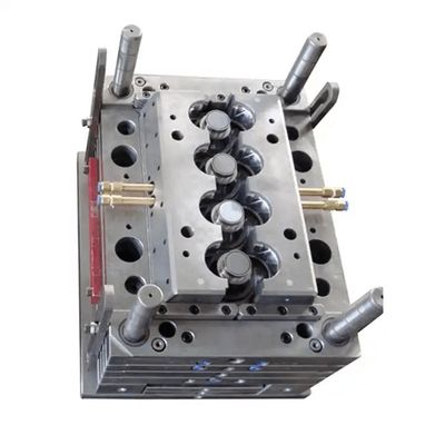 Un moule à capuche à vis à 16 cavités de précision.