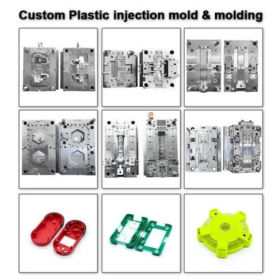 Moule d'injection en plastique. Composants électroniques, pièces spéciales en forme d'injection.