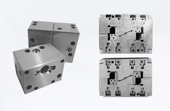 ASSAB Mold Steel Custom Noyaux non standard avec une précision de 0,005 mm pour les moules d'emballage