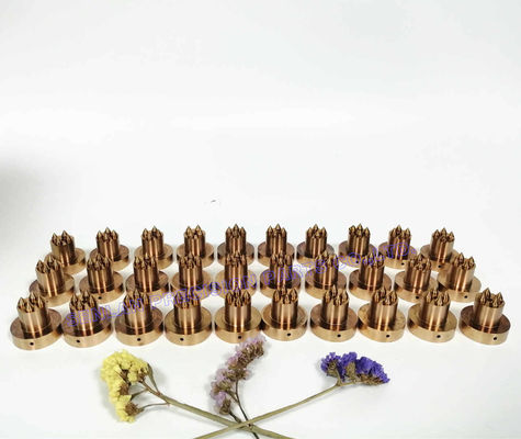 Des inserts en cuivre de béryllium.