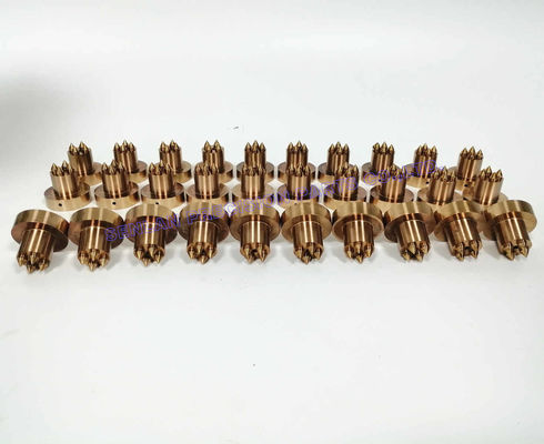 Des inserts en cuivre de béryllium.