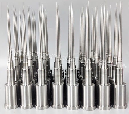 ±pm$0.002mm Pipette Tip Mold Cores M340/S136 Insert de cavité de précision