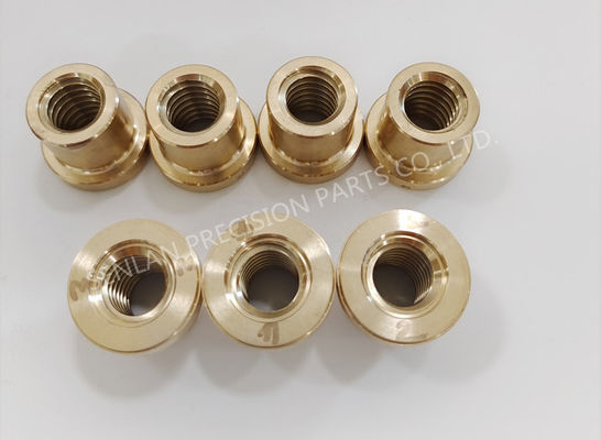 Pièces de moule de fil pour fusil SKD61/SKH51 avec dureté 48~54 HRC et tolérance de +/-0.01mm pour le moulage par injection