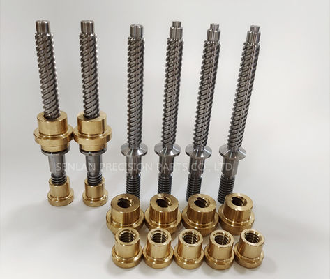 Pièces de moule de fil pour fusil SKD61/SKH51 avec dureté 48~54 HRC et tolérance de +/-0.01mm pour le moulage par injection