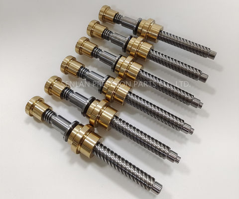Pièces de moule de fil pour fusil SKD61/SKH51 avec dureté 48~54 HRC et tolérance de +/-0.01mm pour le moulage par injection