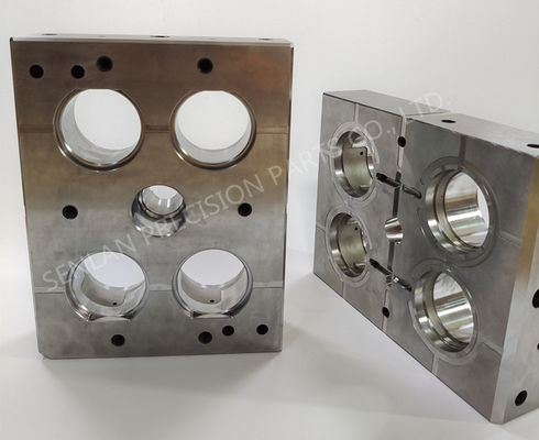 Bloc d'insertion de cavité en acier à mouler SS420 pour moules d'injection plastique d'emballage