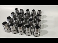 Raccords personnalisés de pièces de moule à manchon rotatif 1.2343/28 dents pour l'emballage de capsules de bouteilles