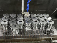 Les inserts de moule, le noyau et le curseur