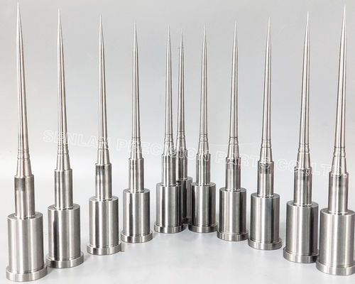 Acier adapté aux besoins du client de haute précision autour de noyau droit Pin For Medical Plastic Mold
